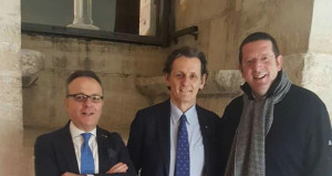 Granda in trasferta a Bari per la benedizione del nuovo colosso bancario di BCC