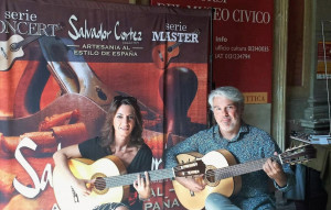 Ad Alba il duo chitarra flamenco Angela Centola e Roberto Margaritella 