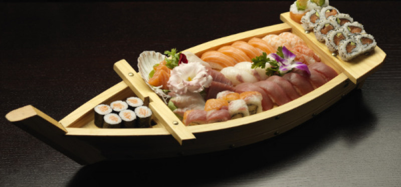 Una barca, dal sito del ristorante giapponese Hashi