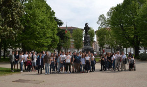 A Bra un partecipato tour cittadino sulle strade della Resistenza