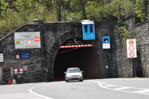 Allagamento nel tunnel, chiuso il colle di Tenda