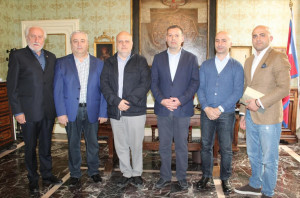 Alba: il Sindaco ha ricevuto un gruppo di studiosi del patrimonio genetico delle viti georgiane