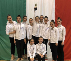 Campionato di Insieme Silver di Ginnastica ritmica: la Team Cuneo è ok