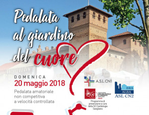 'Pedalata al giardino del cuore' tra Cavallermaggiore e Cherasco