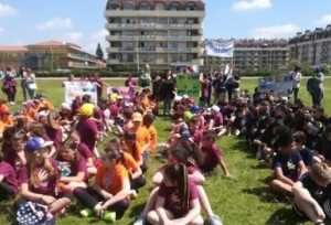 Più di 300 bambini a Cuneo per 'Giocosport'