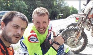Il bovesano Maurizio Ghibaudo protagonista nel campionato regionale Enduro