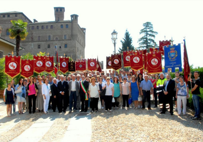 Il Gruppo Fidas di Gallo Grinzane festeggia 50 anni di donazioni di sangue