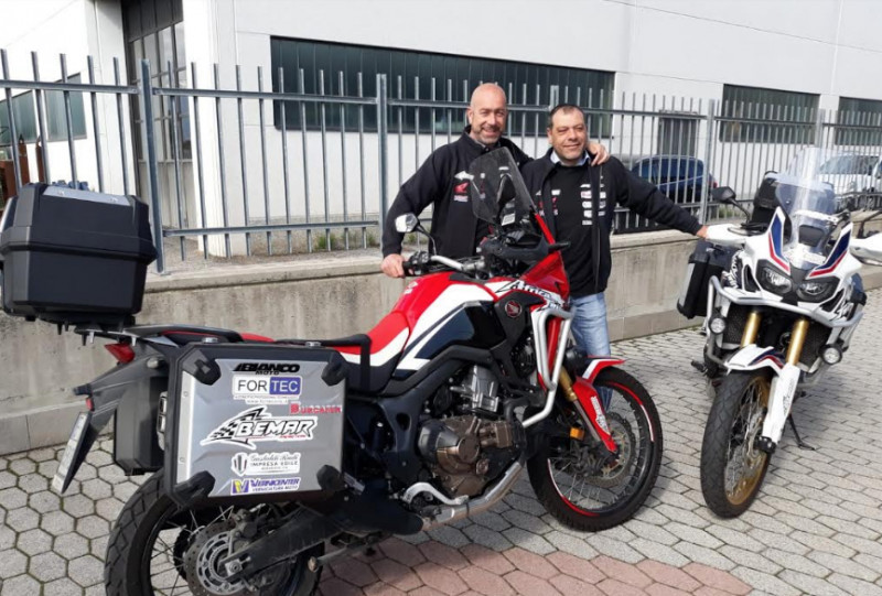 Due cuneesi in moto nei Balcani: la storia di Marco Picardi e Alessandro Gigante