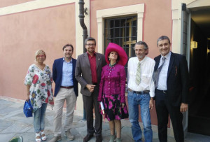 Inaugurata a Santa Vittoria la nostra mostra del pittore Franco Gotta