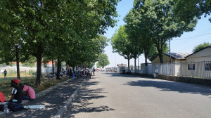 Mattinata di tensione all'ex Caserma di Saluzzo che ospita i migranti
