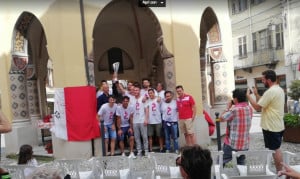 Dronero: la Pro festeggiata e premiata per il 'double' Coppa-campionato