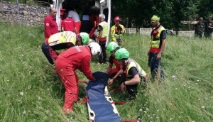 Ciclista colto da malore al Pian delle Gorre, interviene il Soccorso Alpino