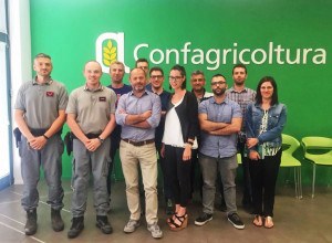 Incontro in Confagricoltura ad Alba con i vertici locali dei Carabinieri Forestali