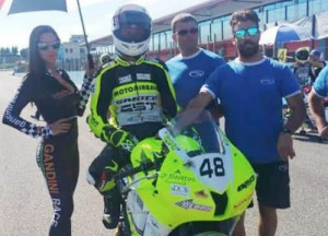 Francesco Curinga è sesto in Franciacorta,  nel quarto round del Trofeo Motoestate 