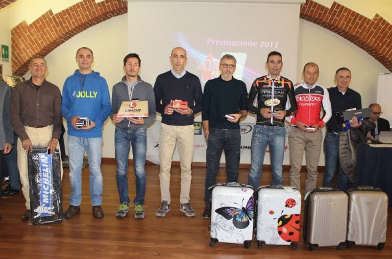 Ciclismo: il 18 novembre a Lurisia Terme la premiazione del circuito Coppa Piemonte 2018