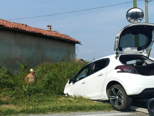 Incidente sulla provinciale 26 tra Revello e Saluzzo