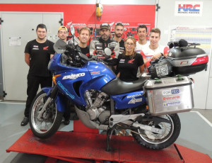 Il cuneese Franco Ballatore affronterà il giro dell'Africa in moto