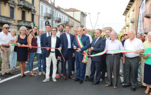 Alba: inaugurato Corso Italia. Ad inizio anno il restyling di via Roma