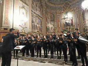 'Con Amores', concerto dell'Ensemble Vocale del Conservatorio di Cuneo a Roccaforte Mondovì