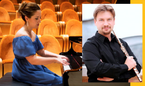 Il duo Oliva-Leonardi a Cuneo: Fauré, Schumann e Bartok per un flauto d'oro