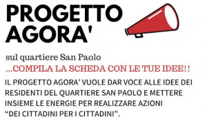 Parte il progetto Agorà sul quartiere San Paolo a Cuneo con un questionario per la raccolta di idee
