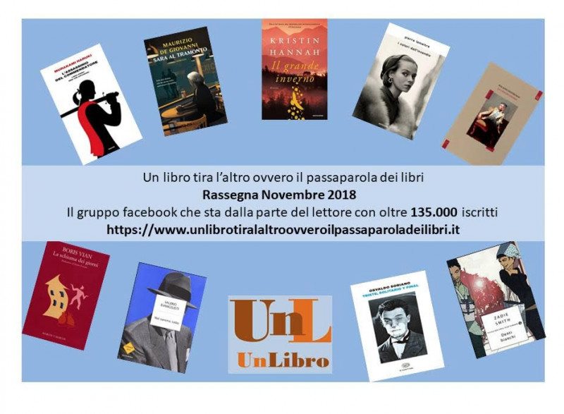 Ecco i libri più letti e commentati a novembre 2018 dal gruppo