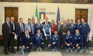 Pallapugno, Cuneo chiude la sua stagione da urlo con il ricevimento al CONI e premiazioni in Fondazione CRC