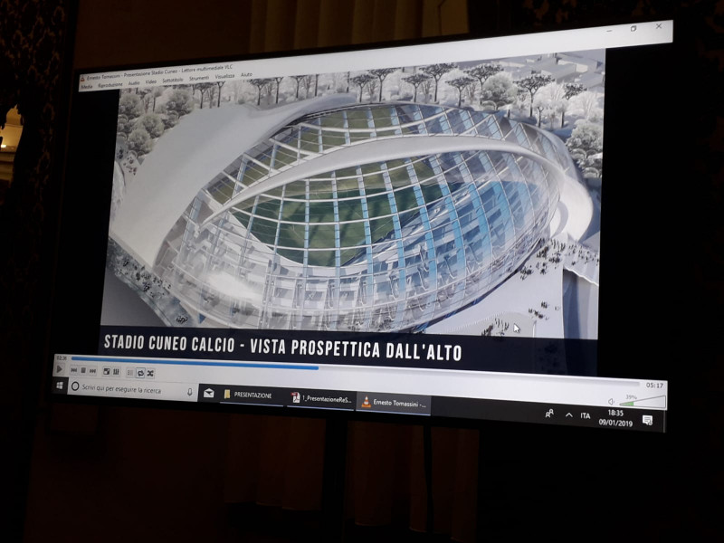 Sul progetto per il nuovo stadio di Cuneo più dubbi che certezze