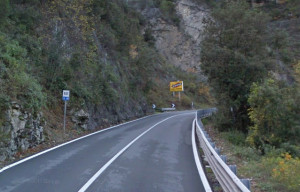 In valle Roya chiusura notturna della statale 20 tra fra Trucco e Airole