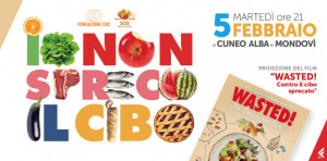 Grande serata di cinema contro lo spreco di cibo a Cuneo, Alba e Mondovì