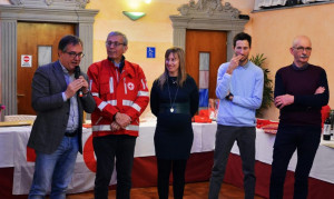 Il comitato di Busca della Croce Rossa in festa