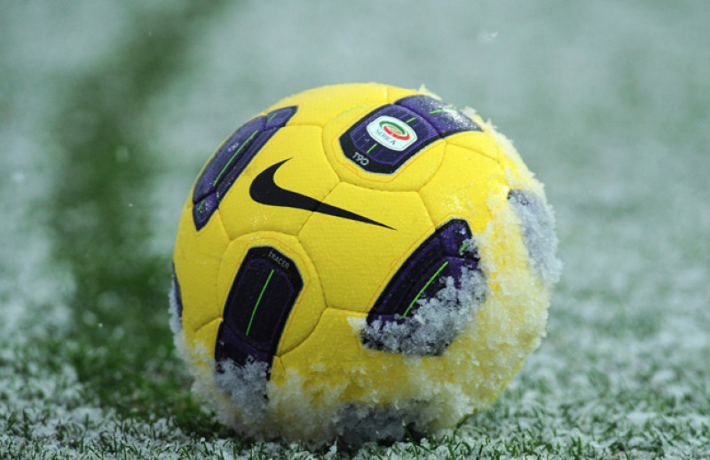 La neve ferma il pallone: sospesa tutta l'attività regionale