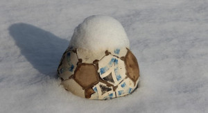La neve ferma ancora il pallone cuneese
