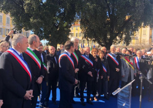 A Nizza sindaci italiani e francesi per 'rinsaldare i rapporti Italia-Francia' (FOTO)