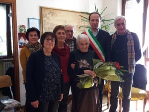 Borgo San Dalmazzo festeggia la neo centenaria Margherita Sordello