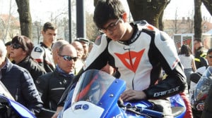 Motociclismo: il giovane buschese Alessandro Osenda esordisce in pista