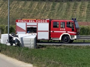 Incidente in frazione Tagliata di Fossano: strada chiusa