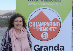 L'ex sindaco di Garessio Valeria Anfosso candidata per la Lista 'Chiamparino per il Piemonte del Sì'