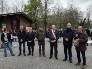 Inaugurata nuova area attrezzata per camper a Rocca de' Baldi (VIDEO)