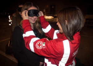'Ne vale veramente la pena?': la Croce Rossa al Palà per prevenire le 'stragi del sabato sera'