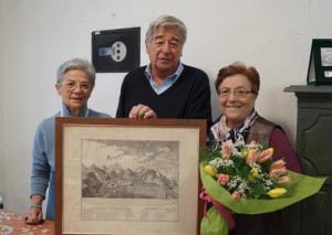 Limone Piemonte, una stampa della 'Battaglia di Roccavione' donata al Comune