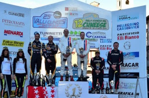 Motori: al Rally delle Valli Cuneesi terzo sigillo consecutivo per Gino e Ravera