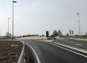 Ultimata ad aprile la rotatoria di Sommariva del Bosco