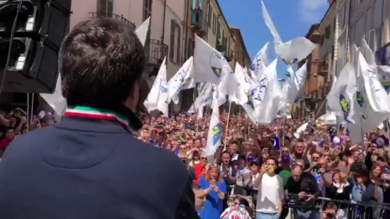 'Gli unici fascisti rimasti in Italia sono a sinistra'