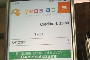 A Fossano sbarca 'Neos App', l'applicazione per pagare i parcheggi in zona blu