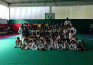 In 200 al campo dell'Asd Judo Buzzi Unicem di Robilante