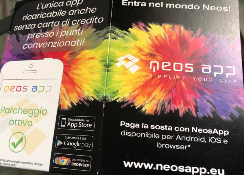 Fossano, da luglio sarà attiva 'Neos App', l'app per pagare il parcheggio nella zona blu