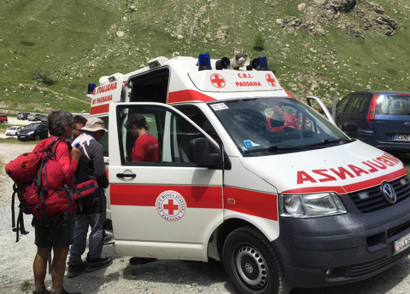 Escursionista spagnolo infortunato al Pian del Re, interviene la Croce Rossa di Paesana