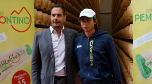 La promessa del tennis cuneese Andrea Gola ha siglato una partnership con Valgrana