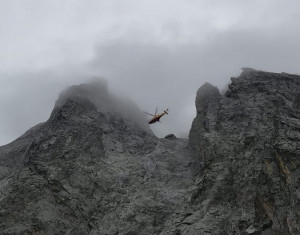 Valle Gesso: tre alpinisti bloccati sulla Cima di Nasta recuperati dal Soccorso Alpino